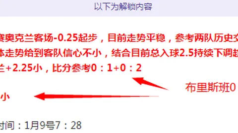 揭秘深盘大让！印尼早场赛事，超强让分背后真相究竟如何？